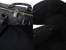 Load image into Gallery viewer, 新品同様 LOUISVUITTON ルイヴィトン キーポルバンドリエール45 ボストンバッグ N41418 ダミエグラフィット ブラック 中古 4b000833