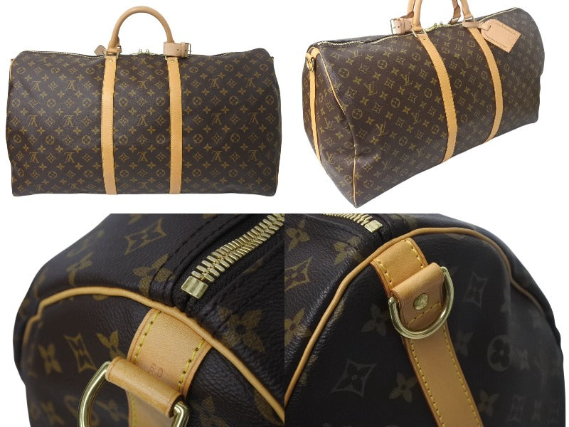 極美品 LOUIS VUITTON ルイヴィトン キーポル バンドリエール60