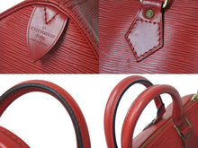 画像をギャラリービューアに読み込む, LOUIS VUITTON ルイヴィトン スピーディ 25 エピ レザー ミニ ボストンバッグ ハンドバッグ カスティリアンレッド M43017 美品 中古 4b001021