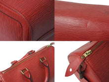 画像をギャラリービューアに読み込む, LOUIS VUITTON ルイヴィトン スピーディ 25 エピ レザー ミニ ボストンバッグ ハンドバッグ カスティリアンレッド M43017 美品 中古 4b001021