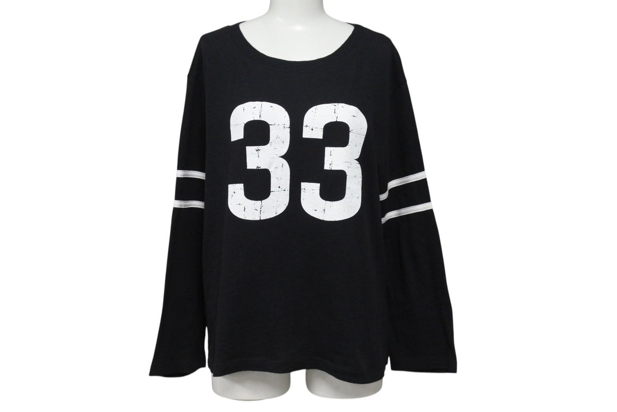Chrome Hearts - CHROME HEARTS クロムハーツ 33 Roller Skate Horseshoe L/S Tee 036-059023 ホースシュー ロゴ Tシャツ ロングスリーブ レディース 長袖 ブラック 黒 サイズ S 中古 4b002076 CHROME HEARTS クロムハーツ 33 Roller Skate Horseshoe L/S Tee