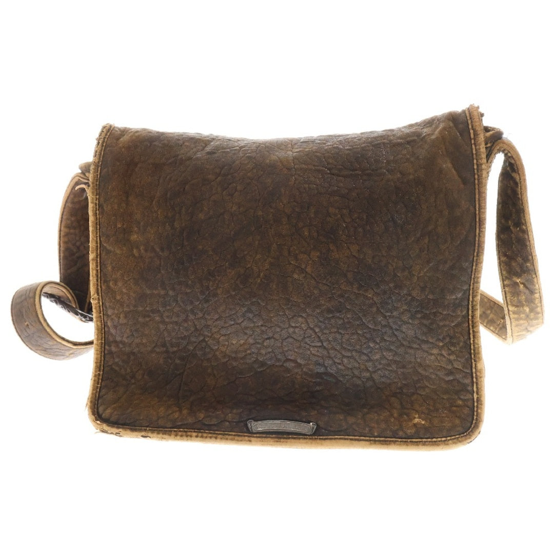 Louis Vuitton ブラウン レザー バッグ 中古・古着通販】LOUIS VUITTON (ルイ ヴィトン) ショルダー