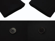 Load image into Gallery viewer, 極美品 CHRISTIANDIOR クリスチャンディオール クロップドテーラードジャケット 7H21201A1162 ウール シルク ブラック サイズ36 中古 4b003295