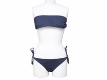 Load image into Gallery viewer, Christian Dior クリスチャンディオール ビキニ スイムウェア 水着 上下セット ネイビー レディース 美品 40712