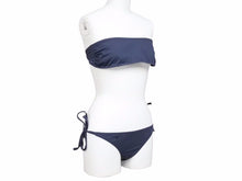 Load image into Gallery viewer, Christian Dior クリスチャンディオール ビキニ スイムウェア 水着 上下セット ネイビー レディース 美品 40712