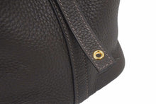 Load image into Gallery viewer, HERMES エルメス ハンドバッグ ピコタンロックPM エベヌ トリヨンクレマンス Z刻印 2021年製 エベンヌ エベーヌ 濃茶 中古 42292
