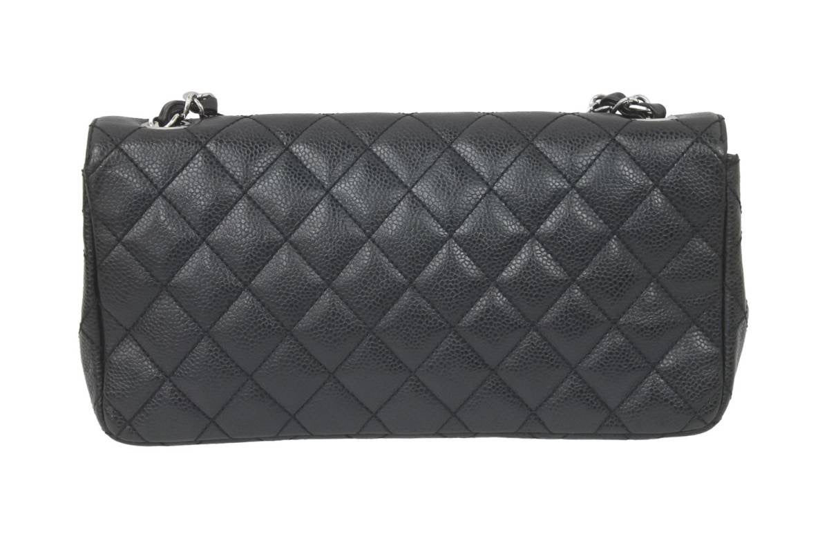 極美品 CHANEL シャネル イーストウエスト チョコバー チェーン  