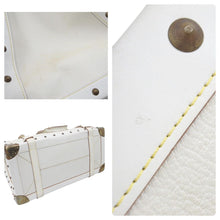 Load image into Gallery viewer, LOUIS VUITTON ルイヴィトン エクストラヴァガン 限定品 ハンドバッグ スハリレザー アイボリー スタッズ M91803 中古 47954