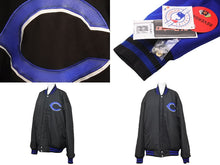 Load image into Gallery viewer, JH Design ブルゾン MLB シンシナティレッズ ブルー リバーシブル タグ付き 中古 48128