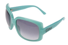 Load image into Gallery viewer, Christian Dior クリスチャンディオール サングラス ティアドロップ TSB7V プラスチック ティファニーブルー 美品 中古 4c067551