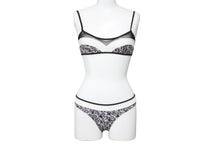Load image into Gallery viewer, 新品未使用 CHANEL シャネル スイムウェア 13SS P46027W05306 ブラック ホワイト ネイビー レッド サイズ34 中古 49696