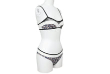 Load image into Gallery viewer, 新品未使用 CHANEL シャネル スイムウェア 13SS P46027W05306 ブラック ホワイト ネイビー レッド サイズ34 中古 49696