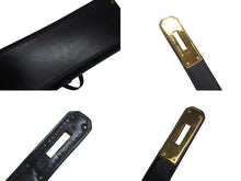 Load image into Gallery viewer, HERMES エルメス ケリー32 外縫い ブラック ◽︎B刻印 カーフスキン ゴールド金具 ハンドバッグ 2WAY 美品 中古 4c075744