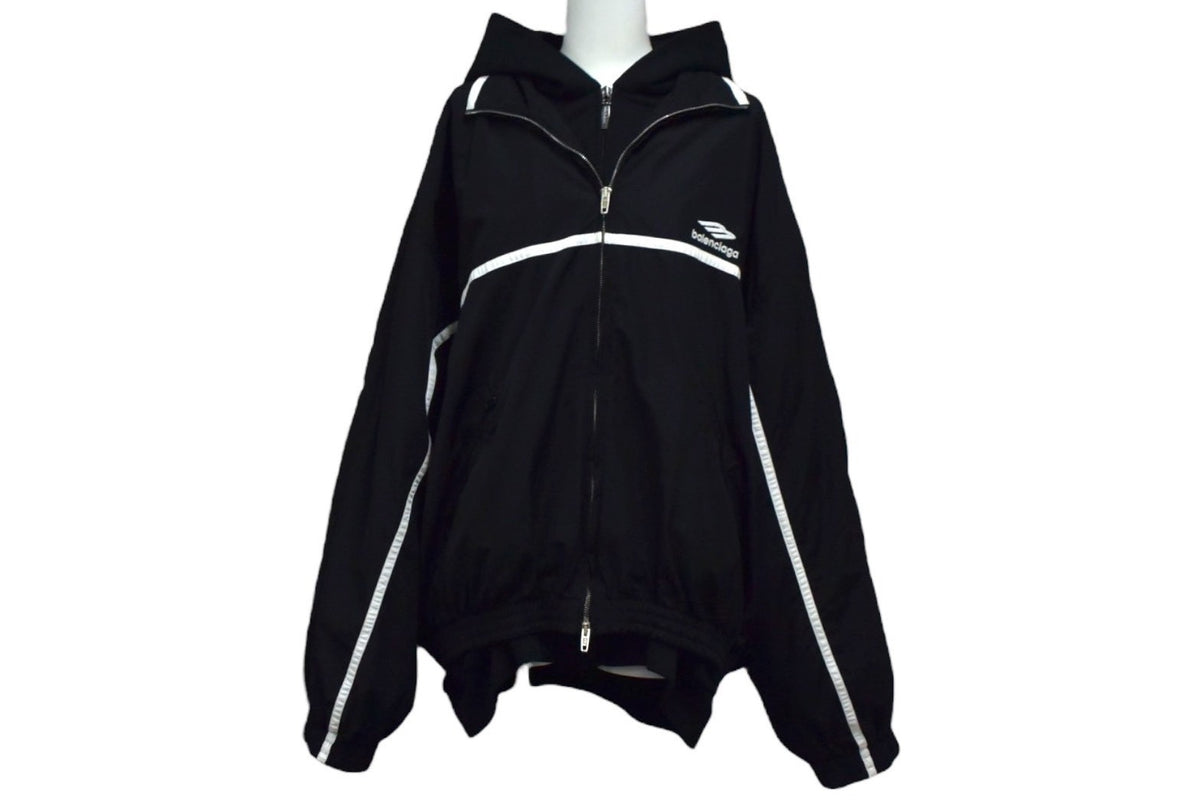 BALENCIAGA ナイロンコート BALENCIAGA | 2020 BB logo color block nylon jacket / ロゴ