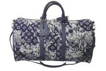 Load image into Gallery viewer, 新品未使用 LOUIS VUITTON ルイヴィトン キーポル バンドリエール50 ボストンバッグ M57285 モノグラム タペストリー 中古 4b000071