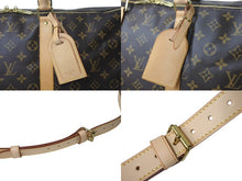 Load image into Gallery viewer, 新品同様 LOUIS VUITTON ルイヴィトン キーポルバンドリエール 55 ボストンバッグ M41414 モノグラム ブラウン 中古 4b000191