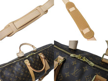 Load image into Gallery viewer, 新品同様 LOUIS VUITTON ルイヴィトン キーポルバンドリエール 55 ボストンバッグ M41414 モノグラム ブラウン 中古 4b000191