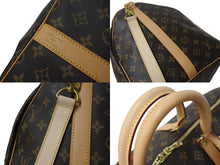 Load image into Gallery viewer, 新品同様 LOUIS VUITTON ルイヴィトン キーポルバンドリエール 55 ボストンバッグ M41414 モノグラム ブラウン 中古 4b000191