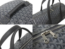 Load image into Gallery viewer, 新品同様 GOYARD ゴヤール バレル40 スポーツバッグ ボストンバッグ BARREL040TY01CL03P PVC レザー グレー シルバー金具 中古 4b000291