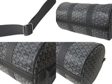 Load image into Gallery viewer, 新品同様 GOYARD ゴヤール バレル40 スポーツバッグ ボストンバッグ BARREL040TY01CL03P PVC レザー グレー シルバー金具 中古 4b000291