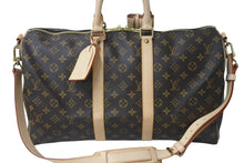 Load image into Gallery viewer, 新品同様 LOUIS VUITTON ルイヴィトン キーポル バンドリエール45 ボストンバッグ M41418 モノグラムキャンバス 中古 4b000304