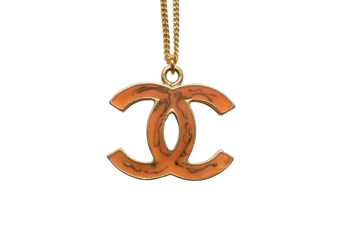 極美品 CHANEL シャネル ココマーク ネックレス 重量約14.9g 05A