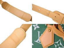 Load image into Gallery viewer, 新品同様 LOUIS VUITTON ルイヴィトン モノグラム スピーディ P9 バンドリエール 50 M46991 ヴェール カーフレザー グリーン 中古 4b000428