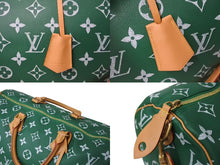 Load image into Gallery viewer, 新品同様 LOUIS VUITTON ルイヴィトン モノグラム スピーディ P9 バンドリエール 50 M46991 ヴェール カーフレザー グリーン 中古 4b000428