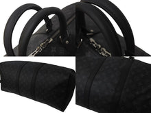 Load image into Gallery viewer, 新品同様 LOUIS VUITTON ルイヴィトン キーポル バンドリエール55 ボストンバッグ M40605 モノグラム エクリプス 中古 4b000508