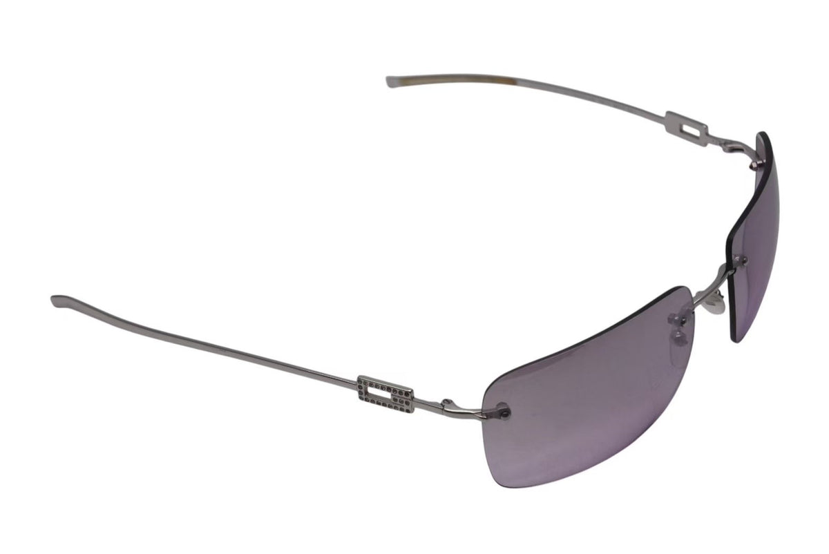 Gucci Eyewear スクエアフレーム サングラス | パープル