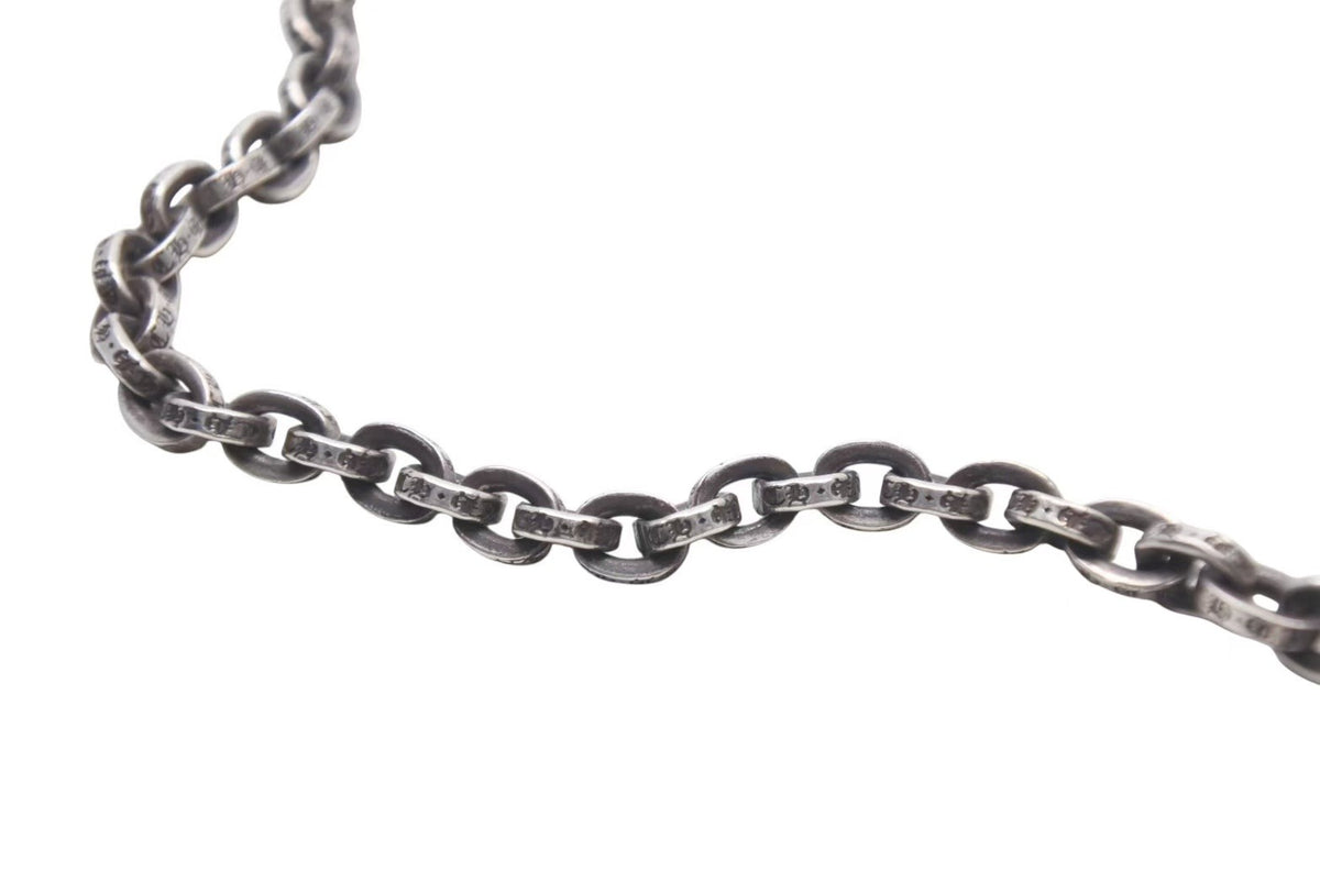 極美品 CHROME HEARTS クロムハーツ PAPER CHAIN NECKLACE