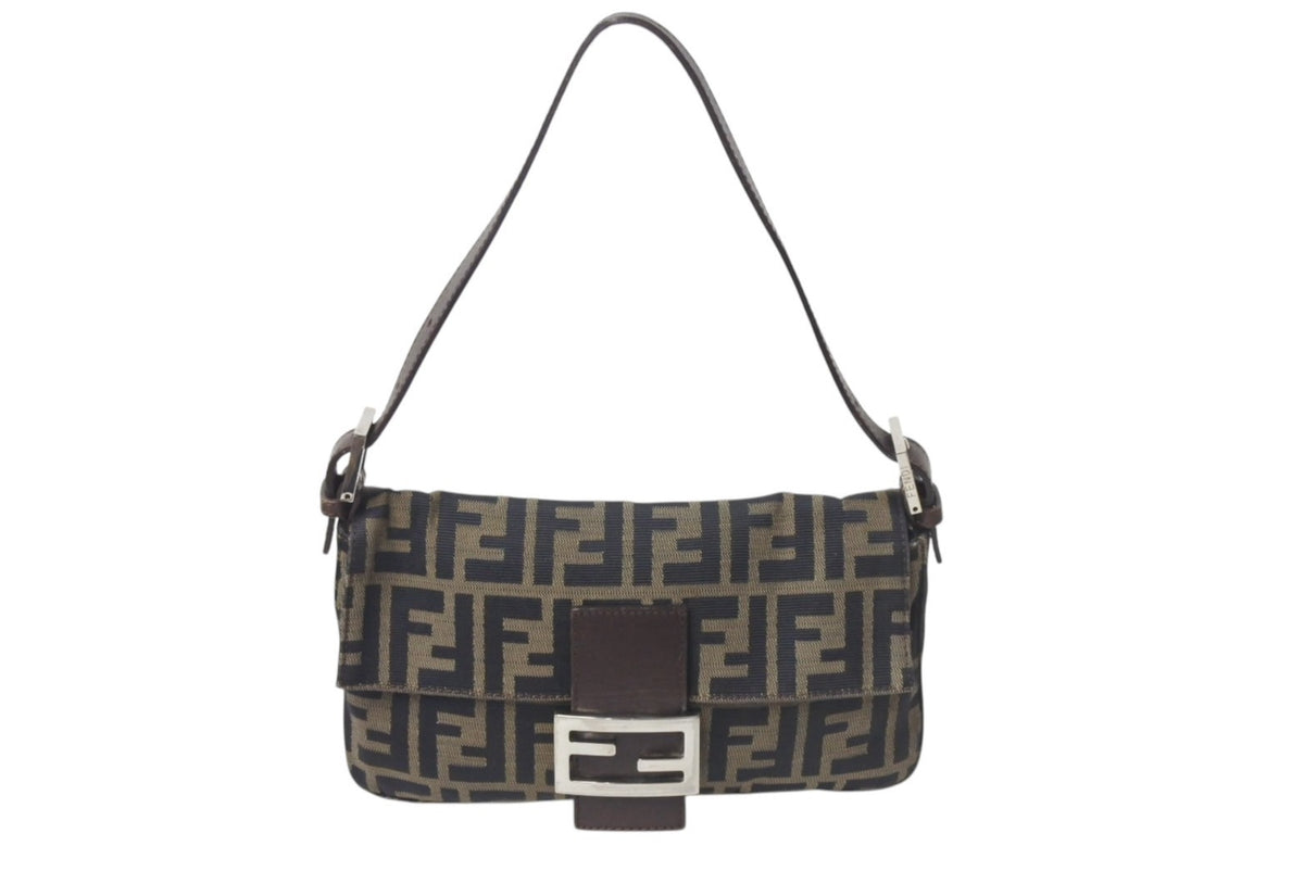 極美品 FENDI フェンディ マンマバケット ワンショルダーバッグ