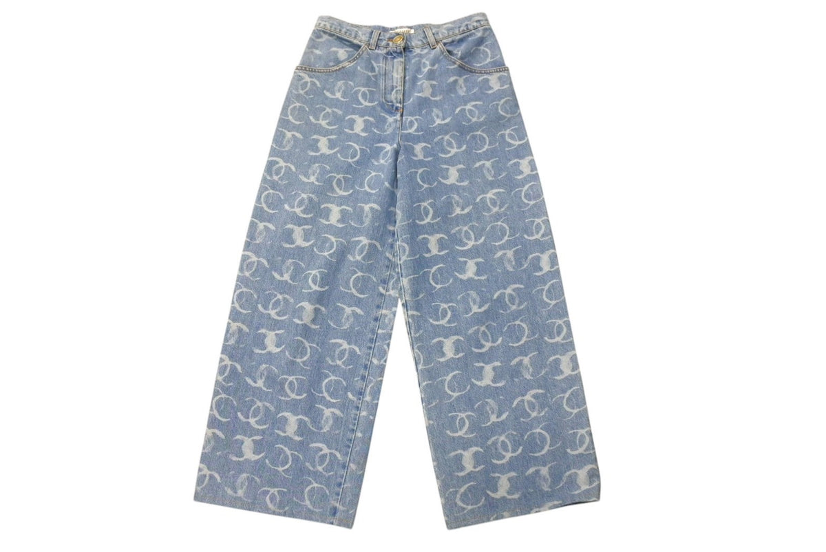 ◆良品◆ CHANEL パンツ フレア 花柄ココマーク 36サイズ 柄パンツ CHANEL(シャネル) ボトムス(レディース) - 海外通販のBUYMA