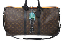 Load image into Gallery viewer, 新品同様 ルイヴィトン キーポル バンドリエール 50 ズームと仲間たちの冒険 ボストンバッグ M45616 フレンズ シリーズ 中古 4b001386