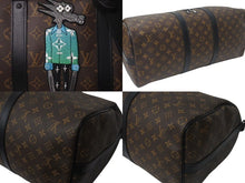 Load image into Gallery viewer, 新品同様 ルイヴィトン キーポル バンドリエール 50 ズームと仲間たちの冒険 ボストンバッグ M45616 フレンズ シリーズ 中古 4b001386