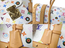Load image into Gallery viewer, LOUIS VUITTON × 村上隆 ルイヴィトン ボストンバッグ サックジギャンティック M92057 ブロン マルチ ゴールド金具 美品 中古 4b001467