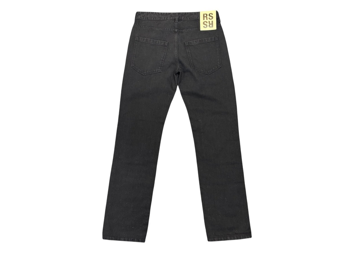 極美品 RAF SIMONS ラフシモンズ AW18 2CB GHB Black Denim