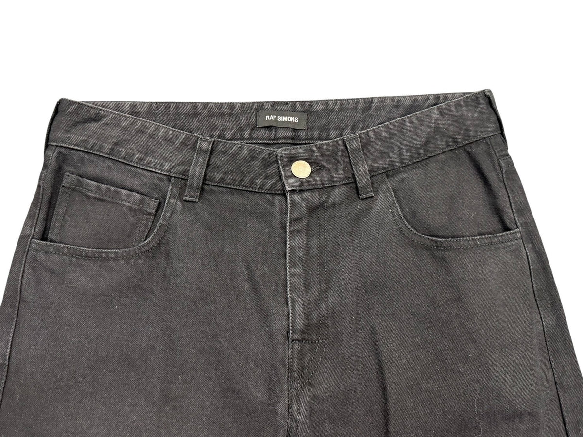 RAF SIMONS ブラックデニム RAF SIMONS(ラフシモンズ) デニムパンツ202-310 202-310