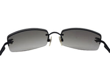 Load image into Gallery viewer, CHANEL シャネル リムレス サングラス 4093-B C.170/11 A71152 サイズ56□16 130 ココマーク ラインストーン ブラック 美品 中古 4b001976