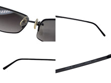 Load image into Gallery viewer, CHANEL シャネル リムレス サングラス 4093-B C.170/11 A71152 サイズ56□16 130 ココマーク ラインストーン ブラック 美品 中古 4b001976