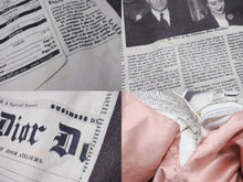 Load image into Gallery viewer, 極美品 CHRISTIAN DIOR クリスチャンディオール ジョンガリアーノ ニュースペーパー スカート ホワイト ブラック 中古 4b002057