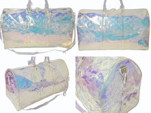 Load image into Gallery viewer, 新品同様 LOUIS VUITTON ルイヴィトン キーポル バンドリエール50 ボストンバッグ M53271 PVC プリズム ビニール マルチカラー 中古 4b002162