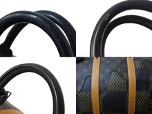 Load image into Gallery viewer, LOUIS VUITTON ルイヴィトン NIGO キーポールバンドリエール50 ボストンバッグ N40360 ブラウン ダミエグラフィット サイズ50 美品 中古 4b002163