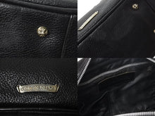 Load image into Gallery viewer, CHROME HEARTS クロムハーツ 新型 スモール ジムバッグ セメタリークロスパッチ ボストンバッグ CHチャーム ブラック 美品 中古 4b002198