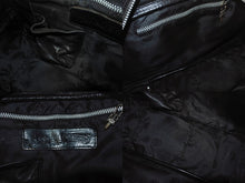 Load image into Gallery viewer, CHROME HEARTS クロムハーツ 新型 スモール ジムバッグ セメタリークロスパッチ ボストンバッグ CHチャーム ブラック 美品 中古 4b002198
