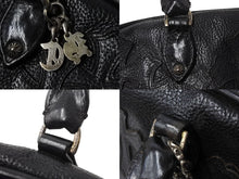 Load image into Gallery viewer, CHROME HEARTS クロムハーツ 新型 スモール ジムバッグ セメタリークロスパッチ ボストンバッグ CHチャーム ブラック 美品 中古 4b002198
