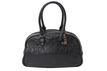 Load image into Gallery viewer, CHROME HEARTS クロムハーツ 新型 スモール ジムバッグ セメタリークロスパッチ ボストンバッグ CHチャーム ブラック 美品 中古 4b002199
