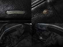 Load image into Gallery viewer, CHROME HEARTS クロムハーツ 新型 スモール ジムバッグ セメタリークロスパッチ ボストンバッグ CHチャーム ブラック 美品 中古 4b002199