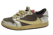 Load image into Gallery viewer, NIKE ナイキ エアジョーダン Air Jordan Travis Scott X Jordan 1 コラボ スニーカー ジュニア キッズ 良品 中古 4b002537