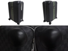 Load image into Gallery viewer, 新品同様 LOUIS VUITTON ルイヴィトン ホライゾン50 キャリーケース スーツケース N23210 ダミエ グラフィット 中古 4b002696